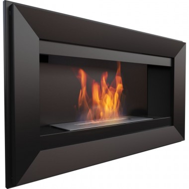 Биокамин Charile (чёрный, горизонталь, вертикаль, медь)