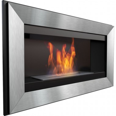 Биокамин Charile (чёрный, горизонталь, вертикаль, медь)