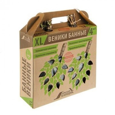 Веник "Невский банщик" в коробке (4шт)