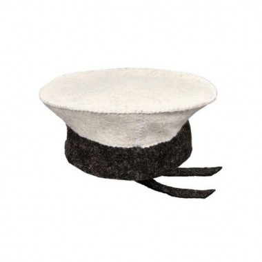 Шапка банная "Бескозырка"