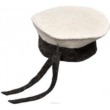 Шапка банная "Бескозырка"