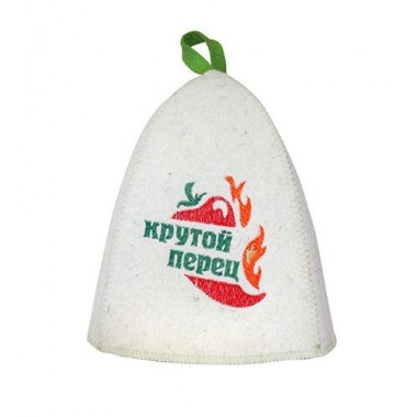 Шапка банная "Всё дело в перце"