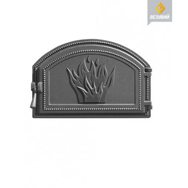 Дверка ВЕЗУВИЙ каминная 223 (Антрацит)