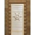 Деревянная дверь 185\75 для бани Штурвал Эконом