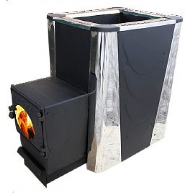 Печь чугунная для бани Воевода 20 (ДТ-3С) конвектор