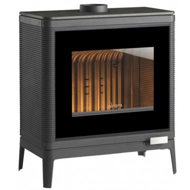 Чугунная печь Invicta Kazan Grande Angle, 9 kW с пружинной дверцей