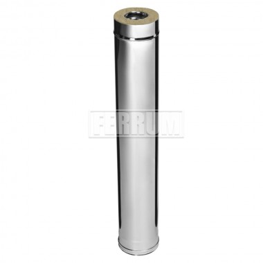 Сэндвич-Оцинковка  1,0м Ferrum (430/0,8мм + оц.) Ф D=200\280