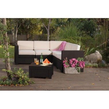 КОМПЛЕКТ МЕБЕЛИ KETER PROVENCE SET, КОРИЧНЕВЫЙ
