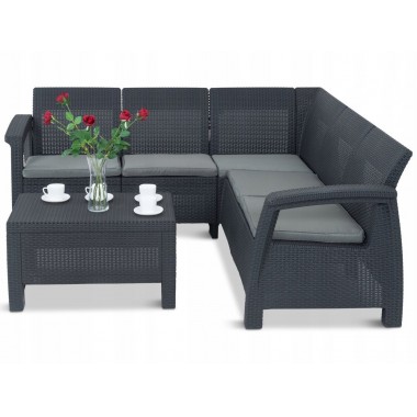 КОМПЛЕКТ МЕБЕЛИ CORFU RELAX SET, Капучино