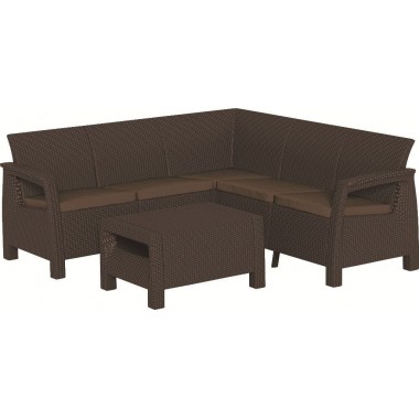 КОМПЛЕКТ МЕБЕЛИ CORFU RELAX SET, Капучино
