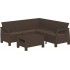 КОМПЛЕКТ МЕБЕЛИ CORFU RELAX SET, Капучино