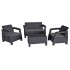 КОМПЛЕКТ САДОВОЙ МЕБЕЛИ KETER BAHAMAS SET, ГРАФИТ