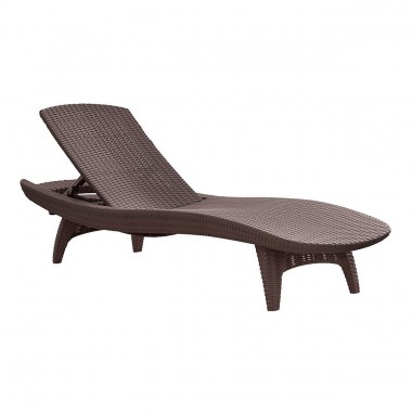 ШЕЗЛОНГ KETER SUN LOUNGER PACIFIC коричневый