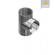 Тройник (AISI 430/0,8мм) 90° Везувий 150