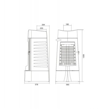 Чугунная печь Invicta Chamane 14 kW
