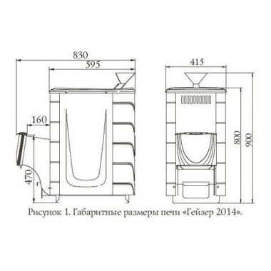 ПБ Гейзер 2014 Inox ДА КТК ЗК терракота