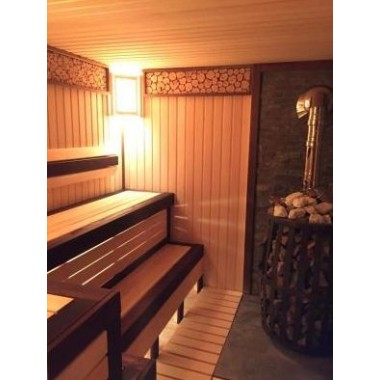 ПЕЧЬ ДЛЯ БАНИ БЕРЁЗКА "ВИТЯЗЬ" 28 СТЕКЛО