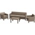 НАБОР УЛИЧНОЙ МЕБЕЛИ ORLANDO 3-SOFA SET, КАПУЧИНО