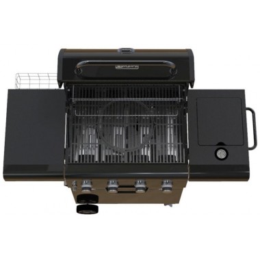 ГРИЛЬ ГАЗОВЫЙ SAHARA A450 4 BURNER PERFORMER, ЧЕРНЫЙ