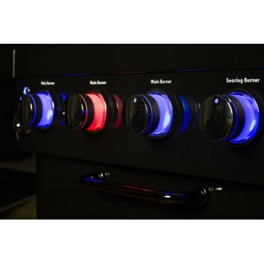 ГРИЛЬ ГАЗОВЫЙ SAHARA A450 4 BURNER PERFORMER, ЧЕРНЫЙ