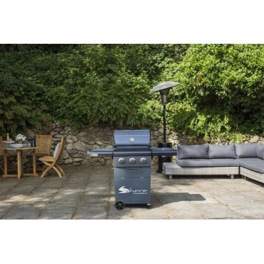 ГРИЛЬ ГАЗОВЫЙ SAHARA X350 3 BURNER BBQ, ДЫМЧАТЫЙ