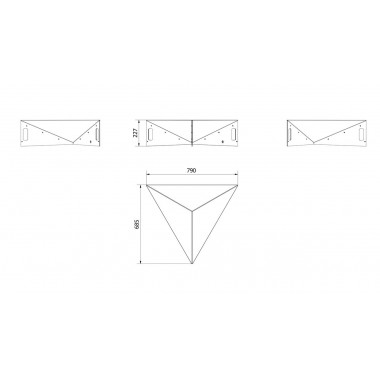 Кострище садовое PYRAMID