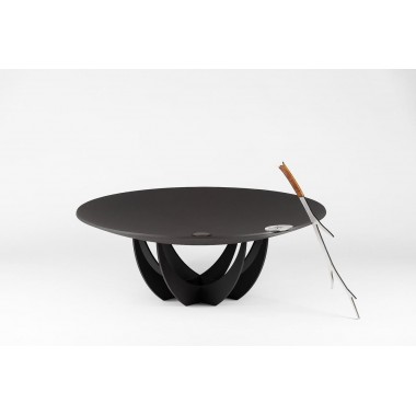 Чаша для костра UP!FLAME STEEL CUP 850 black & Base