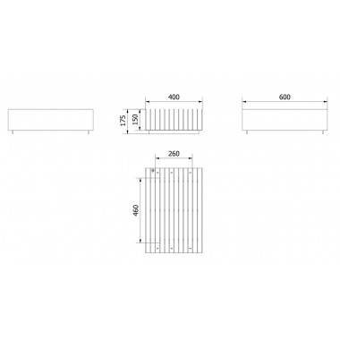 Кострище садовое ERIZO 60