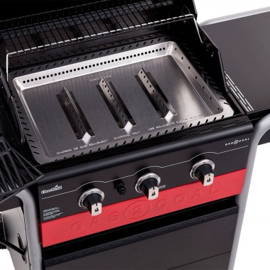 УГОЛЬНЫЙ + ГАЗОВЫЙ ГРИЛЬ CHAR-BROIL GAS2COAL HYBRID 3B