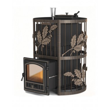    	 Эверест Ковка 24 (280) закрытая каменка