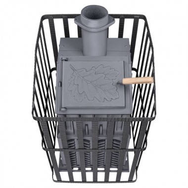 Печь чугунная для бани Гефест Гром 30 (П2) Ураган