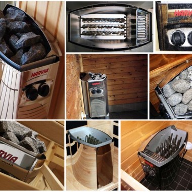 HARVIA Электрическая печь Vega BC90 со встроенным пультом