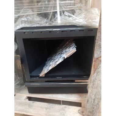 Печь чугунная для бани "Воевода-ФЛАГМАН" 20 Сетч.кожух