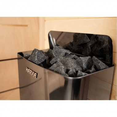 Электрическая печь Harvia The Wall SW80 Black Steel