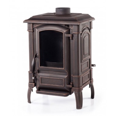 Чугунная печь FireWay Bruno (Патина медь)