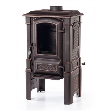 Чугунная печь FireWay Bruno 2 (Патина Медь)