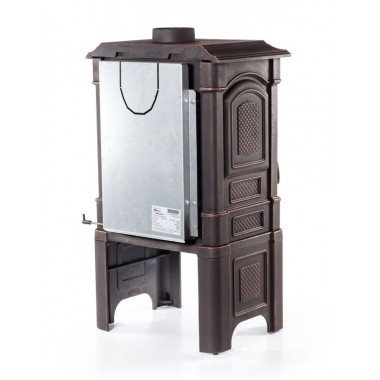 Чугунная печь FireWay Bruno 2 (Патина Медь)