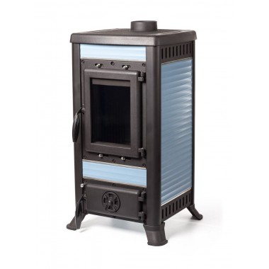 Чугунная печь FireWay Klemens голубой