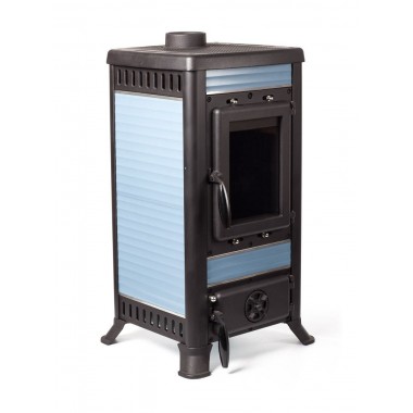 Чугунная печь FireWay Klemens голубой
