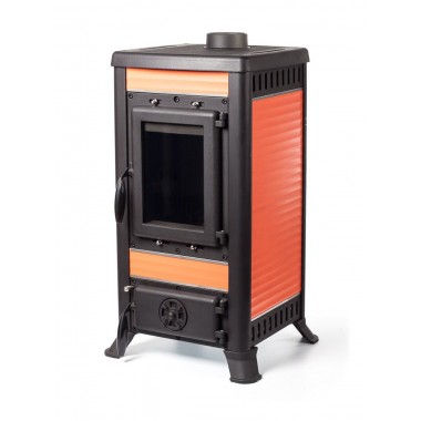 Чугунная печь FireWay Klemens красный