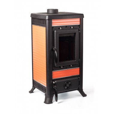 Чугунная печь FireWay Klemens красный