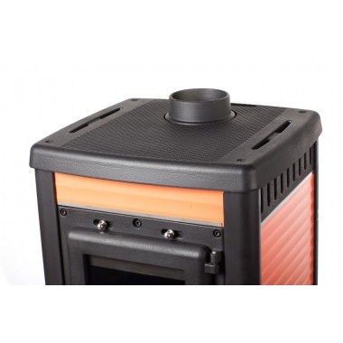 Чугунная печь FireWay Klemens красный