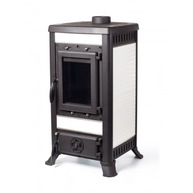 Чугунная печь FireWay Klemens белый