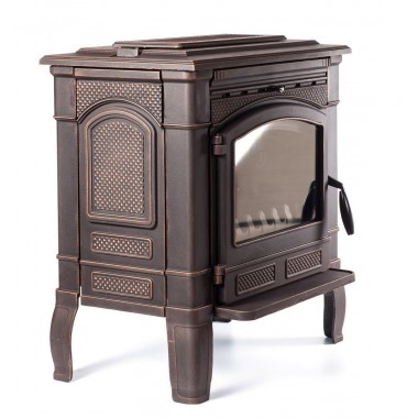 Печь-камин Fireway Gunter (Патина Медь)