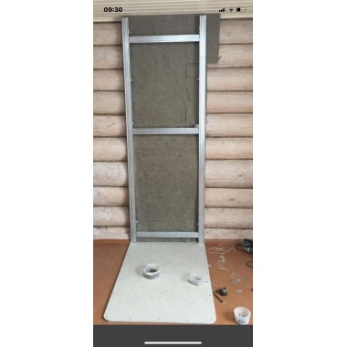    	 Печь-Камин  ВЕЗУВИЙ ПК-01 (270) с плитой и т/о красн. 9 кВт (150 м3) Ø 115 мм