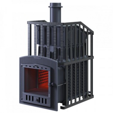 Печь чугунная для бани Гефест Гром 50 (П)2 Ураган