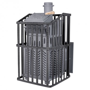 Печь чугунная для бани Гефест Гром 50 (П)2 Ураган