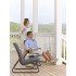 НАБОР УЛИЧНОЙ МЕБЕЛИ (2 КРЕСЛА, СТОЛИК) RIO PATIO SET, ГРАФИТ