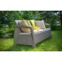 СКАМЬЯ ТРЕХМЕСТНАЯ CORFU II MAX LOVE SEAT, КАПУЧИНО
