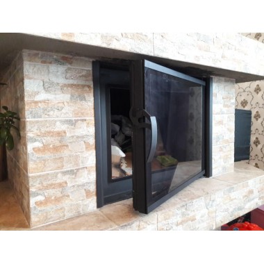 Дверцы каминные Декор (под заказ любого размера)